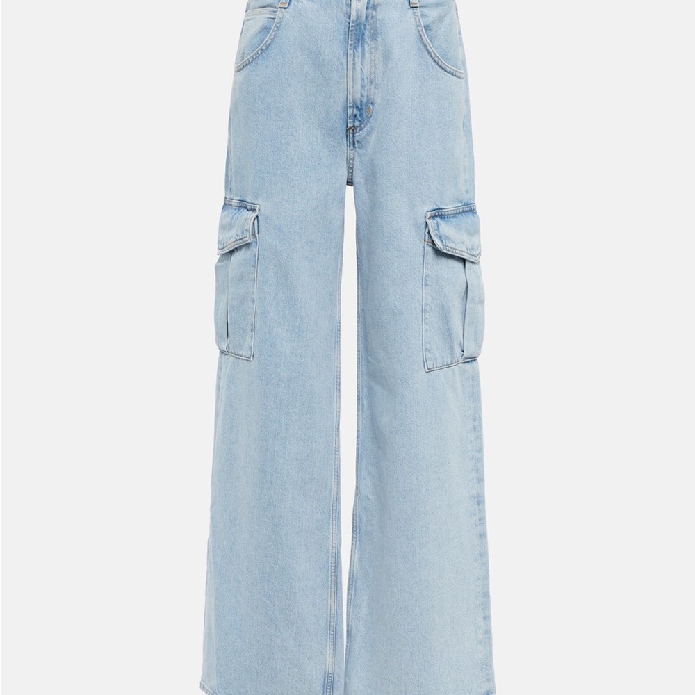 Agolde Minka Blue cargo Jeans